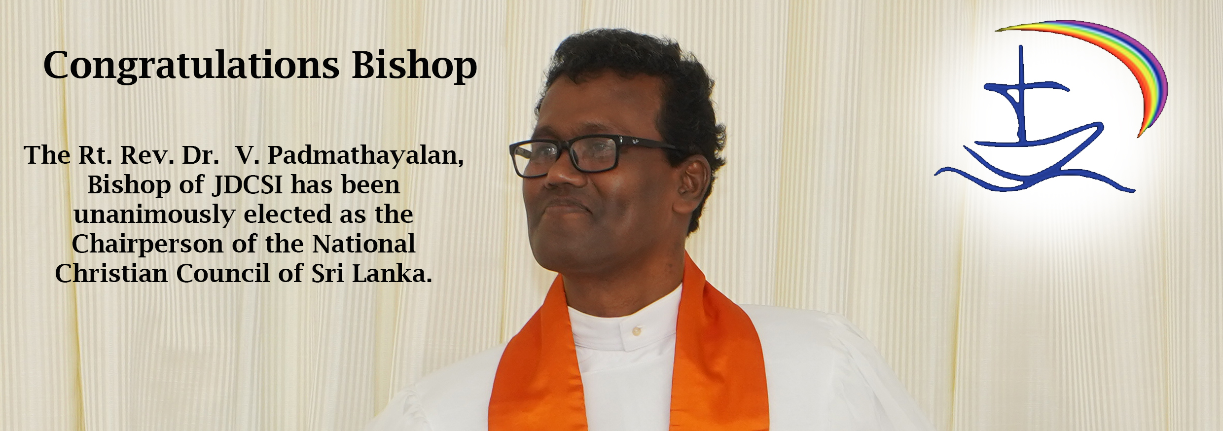Bishop V. Pathmathayalan elected as the Chairperson of the NCCSL post thumbnail image